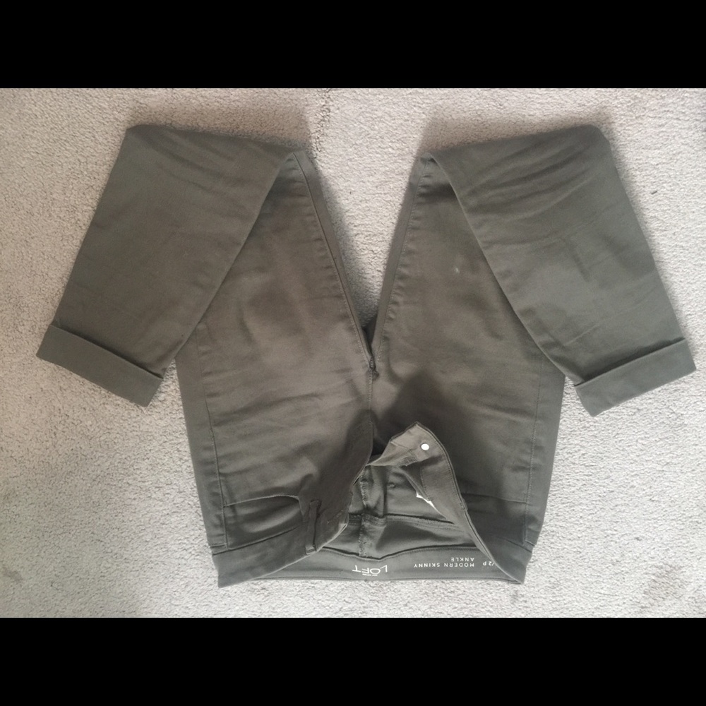 LOFT Skinny Ankle Pants